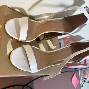 Elegant White Women's Sandals